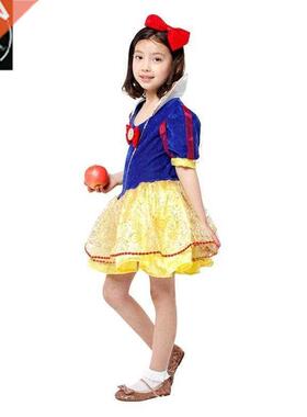 Halloween acting flower girl wedding dress girl princess dre