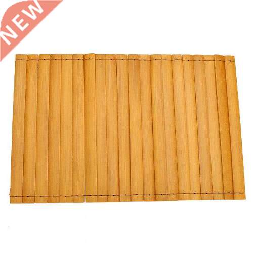 Sofa Armrest Tray Natural Wood Insulation Mat Food Serving
