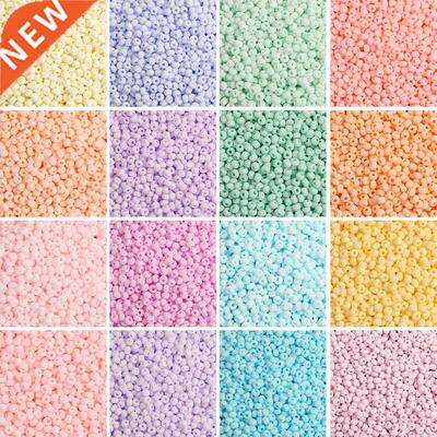2mm mm Matte Macaroon Cor Glass Seed Beads 8/0 Uniform Ro
