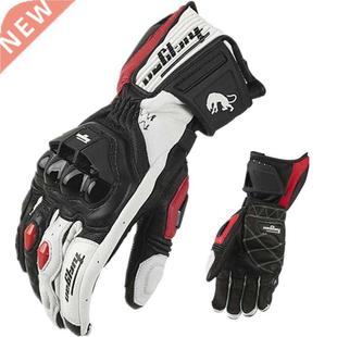 High quality Genuine Leather Men's Motorcycle Gloves AFS6 AF