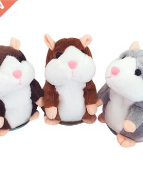 Learn To Repeat The Small Hamster Plush Toy Talking Hamster
