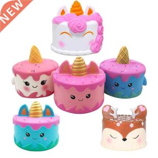 Sika deer slow rebound Unicorn cake sells squishy ice cream