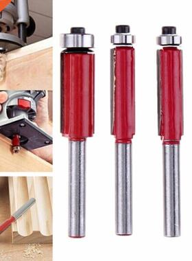 6/8/10/12mm Shank Flush Trim Router Bit with Bearing Wood