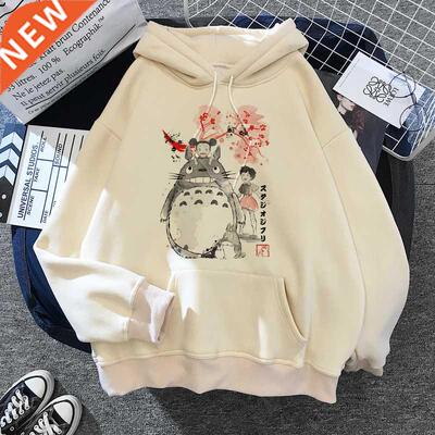 Totoro Studio Ghibli Cute Anime F Cartoon Hoodies Women Hara