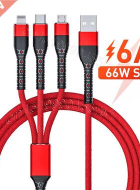 in 1 USB Data Cable 6A 66W SCP for  Mate 40 Pro Micr