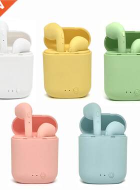 i7-2 TWS Wireless Earphones Bluetooth 5.0 Earphone Matte Ear