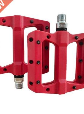 Pck of 2 Bicycle Pedls Shock-proof Plte Rod Bike Pedl