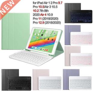 Round Cap Keyboard Case for iPad Pro 9.7 10.5 11 12.9 inch