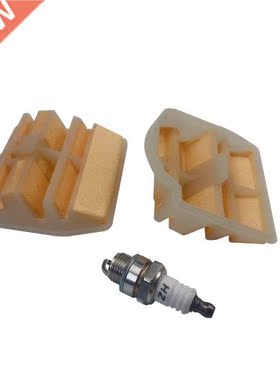 3Pcs/set Air Filter Spark Plug for Husqvarnas 445 450 Ranche