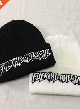 Awesome Embroidery Beanies Winter Hats For Men Women Lies