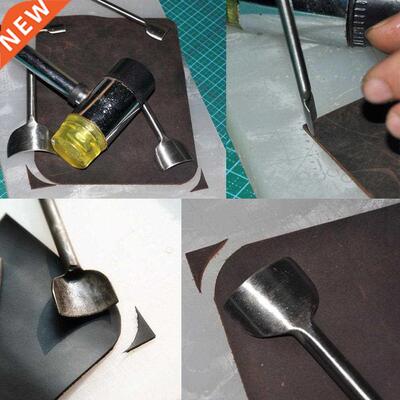 1PC Leather Craft Half-Round Cutter Punch Tools DIY Leather