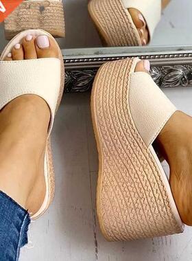 Fashion 2020 New Summer Women's Sandals Peep-Toe Shoes Woman