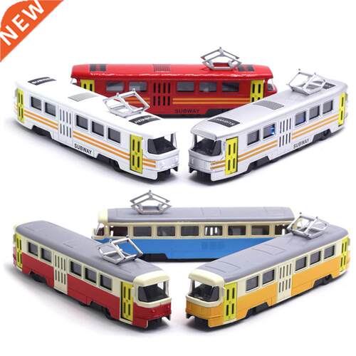 Classic Train Tram Diecast Pull Back Model Vehicle Toy Class