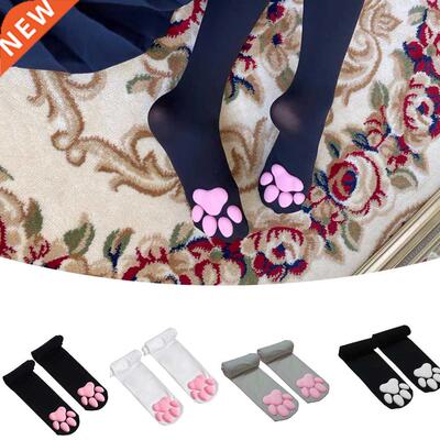 New Cat Paw Socks for Women Girls Kawaii 3D Cat Claw Toe Bea