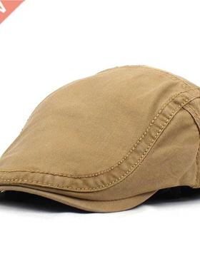 2020 Spring Summer Newsboy Caps Men Cotton Flat Peaked Women