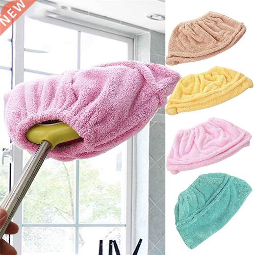 Multi Function Coral Velvet Broom ver Cloth Floor Mop With R