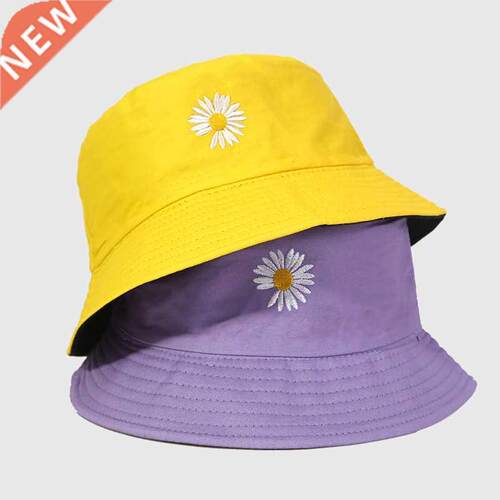 Double-Side Unisex Bucket Hat Fishing Outdoor Cap Women Buck