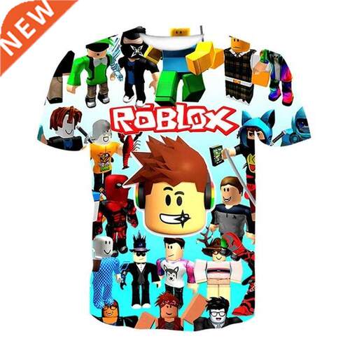 2022 Kids Robloxing T Shirts Summer Kids Games Robloxing T S