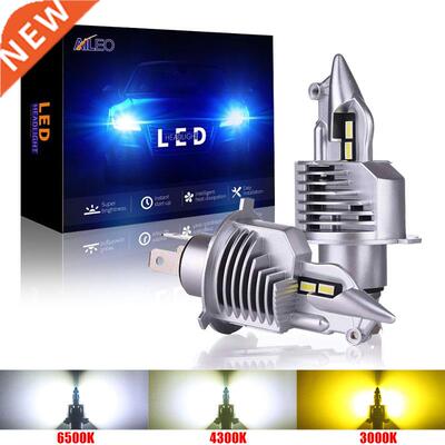 Fighter H4 Led 9003 HB2 Car Headlight Bulb 72W 12V 24V 6000K