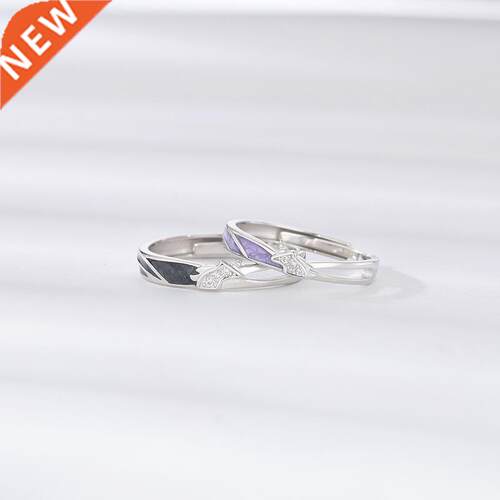 2021 Drop ipping Cute Romantic Style Unicorn Couple Rings