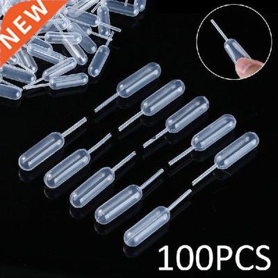 100pcs Plastic Pipettes Plastic Squeeze Transfer Pipettes