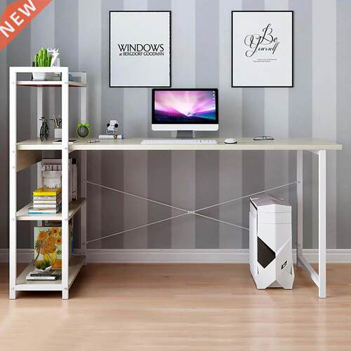 Wooden Computer Desk Office Desk Modern Writing Table Univer