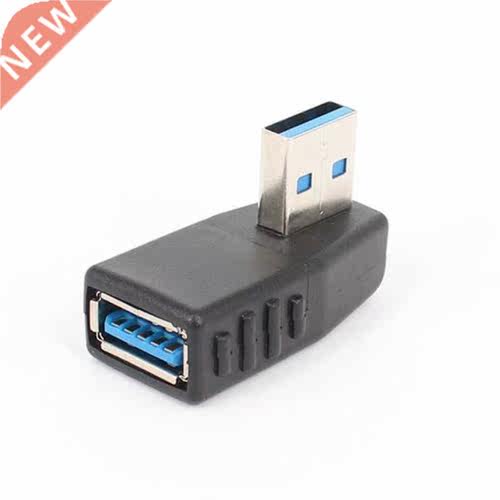 Right-angled USB3.0 Male To Female Adapter 90-degree Right-a