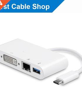 HDmatters USB-C to DVI converter cable 适用于 new apple macb