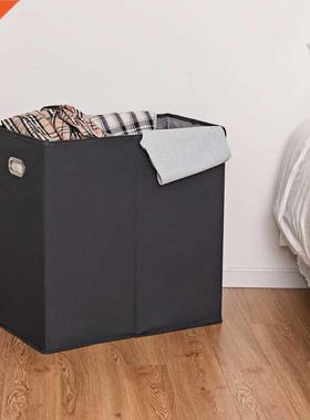 Goplus Double Laundry Hamper Storage Collapsible Basket