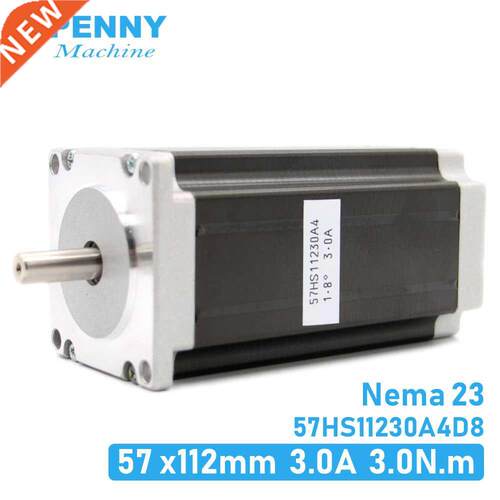NEMA23 stepper motor 57x112mm 4-lead 3A 3N.m / Nema 23 motor