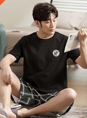 Plus Size Pajas For Men Casual Cotton Print Paja Sets Su