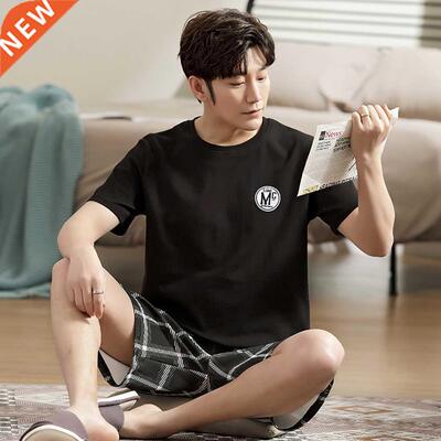 Plus Size Pajas For Men Casual Cotton Print Paja Sets Su