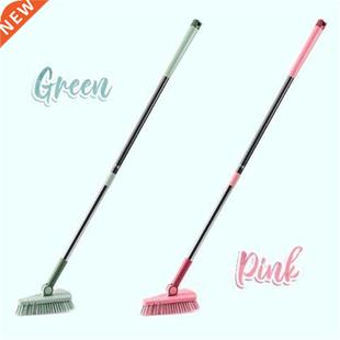 Triangular Floor Brush Bathroom Long-handled Floor Bristles