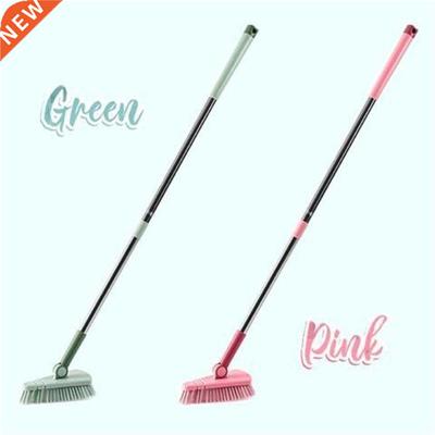 Triangular Floor Brush Bathroom Long-handled Floor Bristles