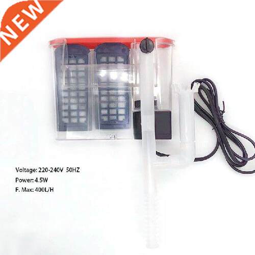 1Pcs Aquarium Fish Tank Waterfall Hang On External Oxygen