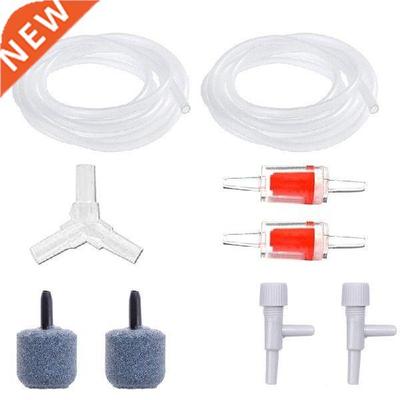 Aquarium Air Pump Accessories Set Airline Tubing Air Stone