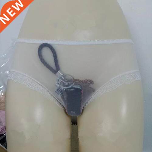 3 Pcs Full Transparent See Through Panties Women Lace Ultra