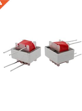 5/10Pcs EI14 Red Audio Transformers 600:600 Ohm Double-Wire
