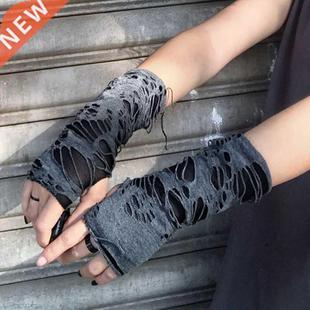 Gothic Fingless Gloves Fairy Grunge Punk Rock Glove Warrior