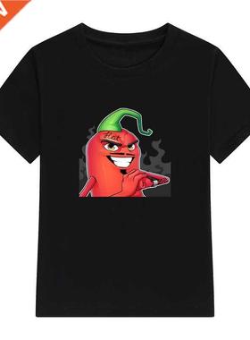 Children's 100% Cotton T irts Merch EdisonPts Casual Famil