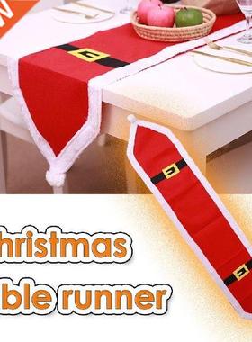 Christmas Table Runner Tablecloth Brued Table Mat for New