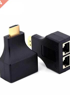 HDMI-compatible Over RJ45 CAT5e CAT6 UTP LAN Ethernet Balun