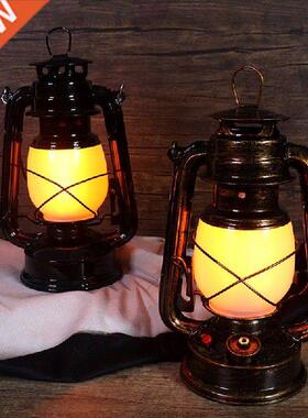 Oil Lmp With Led Light Hlloween Lmp Lntern Decortion