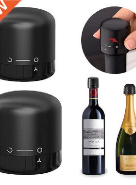 1/2/3pcs Vacuum Red Wine Bottle Cap Stopper Vacuum Retain