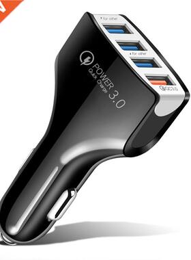 4usb Car Phone Charger, Multi-function Wireless Car Charger,