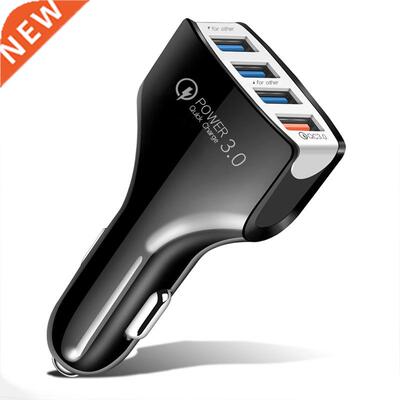 4usb Car Phone Charger, Multi-function Wireless Car Charger,