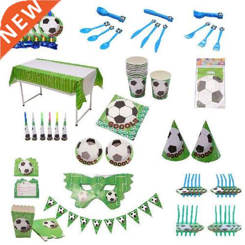 Football Party Supplies Tableware Soccer Party Supplies
