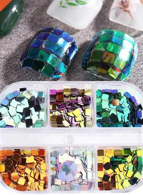 Chmeleon Mirror Nil rt Glitter Sequins Spngles Lser Hol