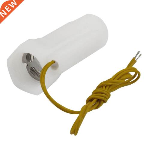 White Shell Flow Switch w Inner Outer Thread