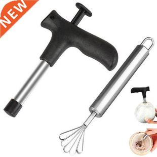 Coconut Opener Tool 1Pcs Black Coco Water Punch Tap Drill
